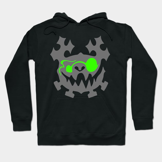 Monster pig face art Hoodie by J artwork